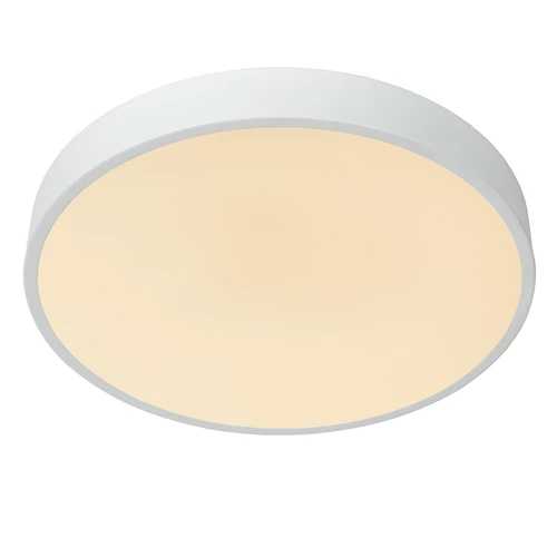 Lucide UNAR - Plafonnier - Ø 39,5 cm - LED 3 StepDim - 1x24W 2700K - Blanc - détail 1